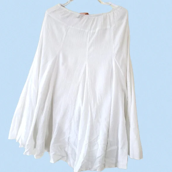 Hearts of Palm Petite White Skirt - Picture 1 of 3